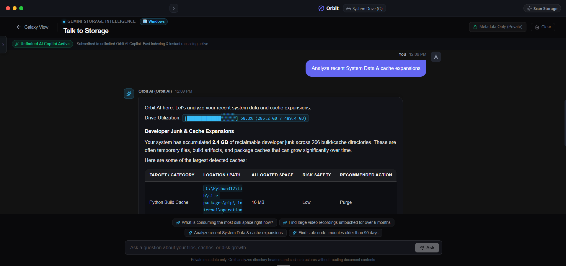 Orbit Interface